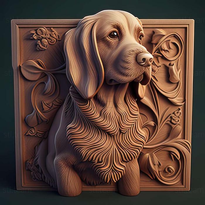 3D model Likes dog (STL)